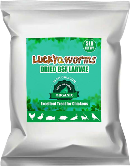 20lbs Mealworms, High-Protein Dried Mealworms for Birds, Chickens, Turtles, Fish, Hamsters and Hedgehogs, Non-GMO and Chemical Free, All Natural Animal Feed - Image 10