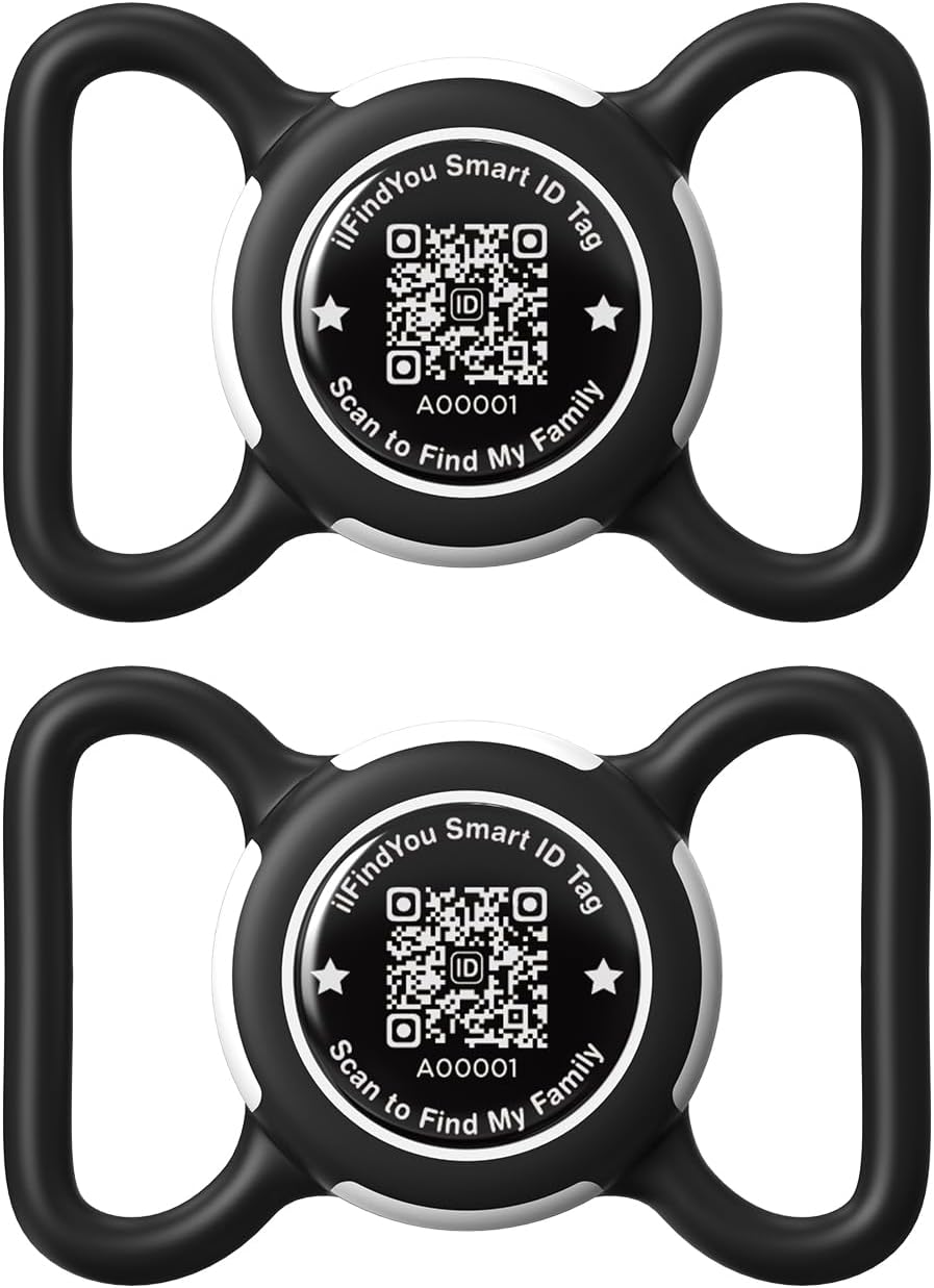 Rear view of the protective pet accessory highlighting the snug fit and signal friendly material