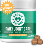 Doggie Dailies, Hip and Joint Supplement for Dogs, Glucosamine Chondroitin, Premium Hip and Joint Chews for Dogs All Breeds & Sizes, Dog Vitamins and Supplements, (Chicken) 225 Chews - Image 13