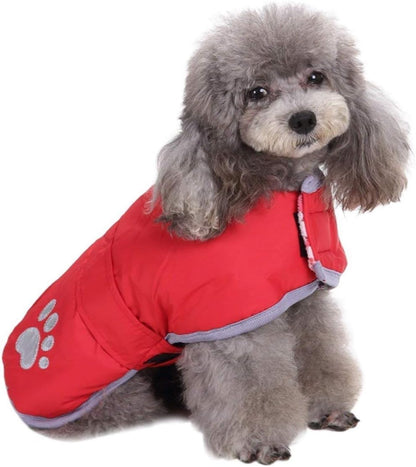 Queenmore Cold Weather Dog Coats Loft Reversible Winter Fleece Dog Vest Waterproof Pet Jacket Available in Extra Small, Small, Medium, Large Extra Large Sizes - Image 13