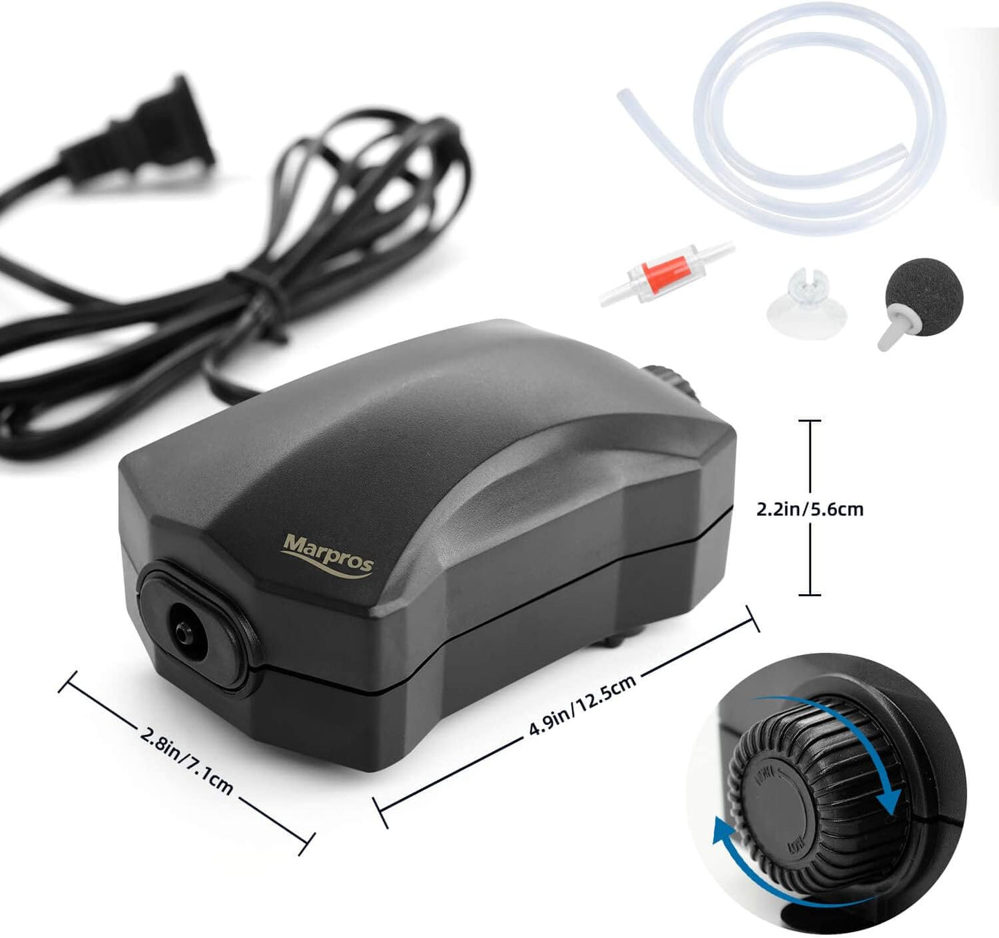 Rudra Retails imported Marpros air pump for fish tanks