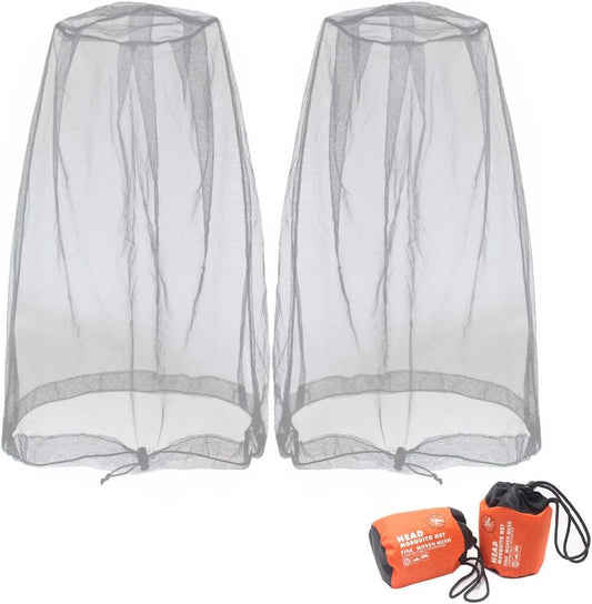 Benvo mosquito head net mesh front view