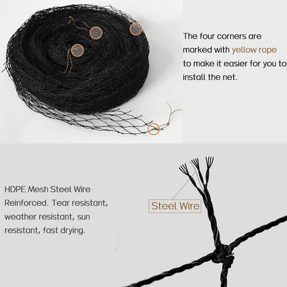 Morimoe cat netting kit contents and accessories