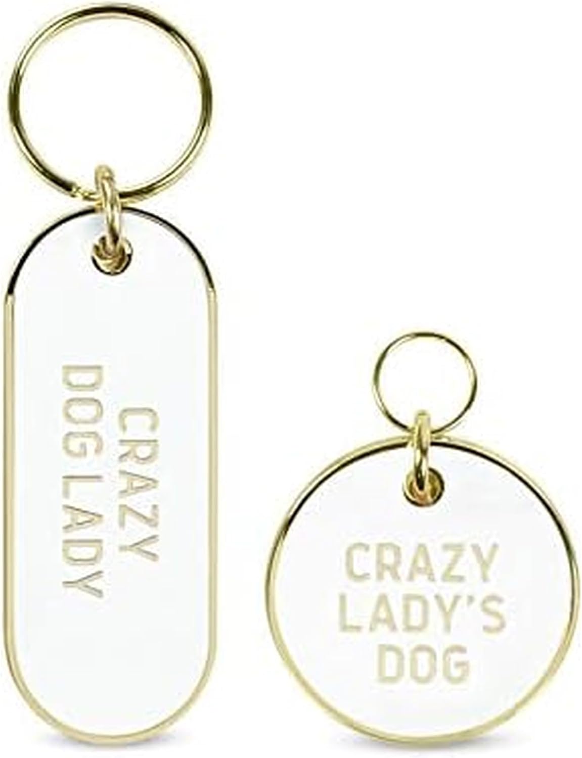 Genuine Fred Howligans Matching Keychain and Pet Tag