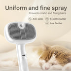 Self-cleaning feature in action on Kevriz pet steam brush