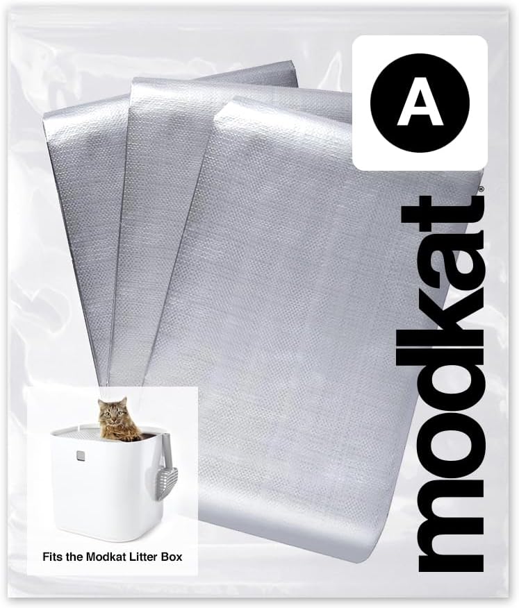 Modkat Cat Litter Box Liners (3-Pack) - Liner Type F -Durable, Tear & Leak Resistant, Secure Fit, Easy to Clean, Unscented - Image 10
