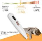 Belvedir pet hair trimmer close up of rounded skin safe blades