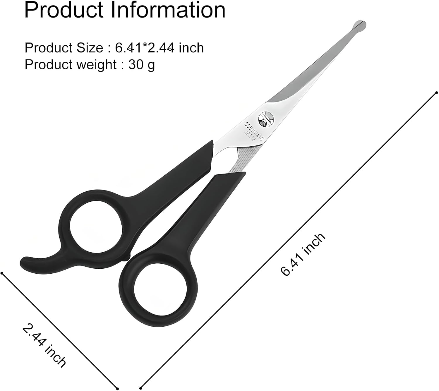 Packaging view of the authentic imported Motanar pet grooming kit