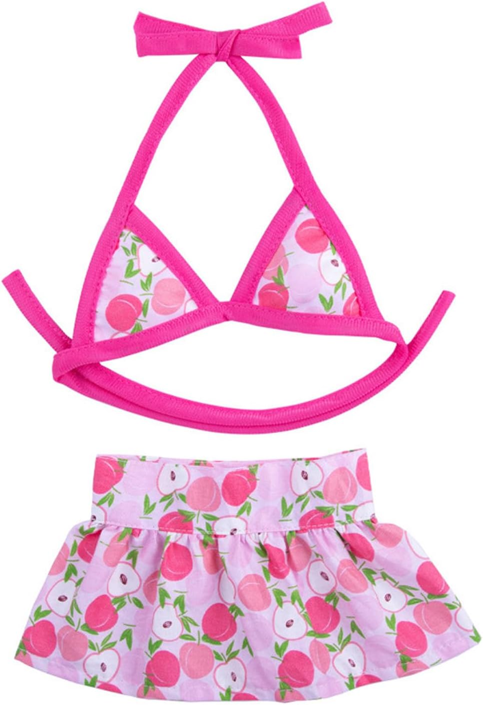 HDKUW dog bikini swimsuit front view summer puppy bathing dress