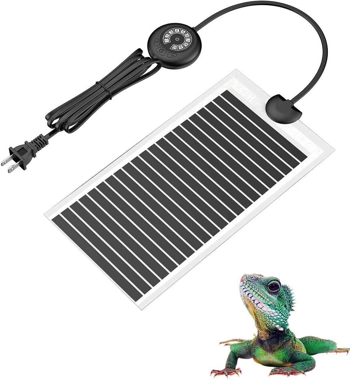 Pawfly 5 W Reptile Heat Pad 6 x 5.5 Inch Reptile Heating Pad Under Tank Terrarium Safe Fast Heating Mat Heat Mat for Turtles Frogs Snakes Lizards Geckos Hermit Crabs Spiders & Other Reptiles - Image 12