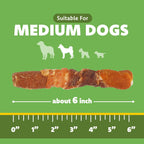 Mon2sun 6 inch dog chew sticks packaging