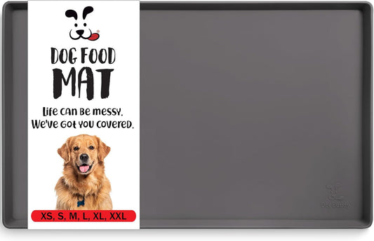 DogBuddy Dog Food Mat Waterproof Silicone Shadow Front View