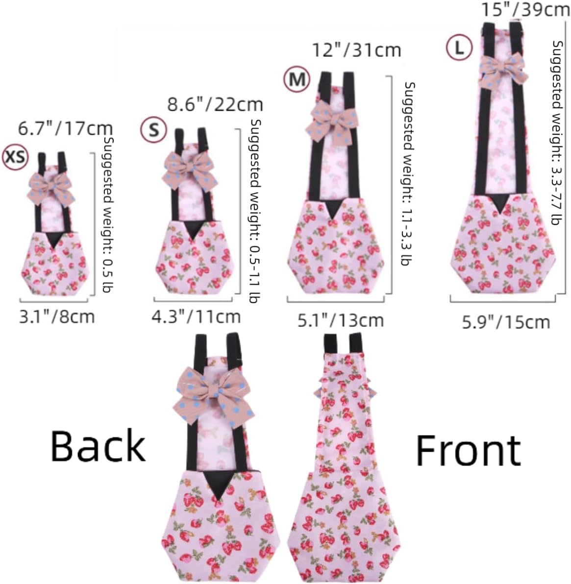 Poultry nappies showing waterproof inner lining