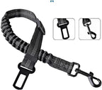 Close up of EAARTCHI dog seat belt adjustable buckle
