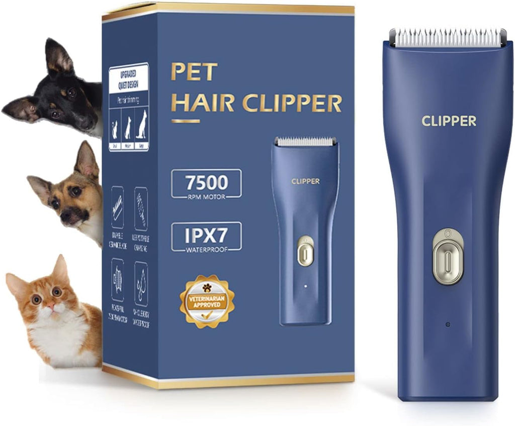 Dog Grooming Kit Clipper for Thick Coat Low Noise Cordless Cat Hair Trimmer Rechargeable Shaver Pet Grooming Tools for Small and Large Animals - Image 13