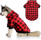 Comfortable machine washable pet hoodie jacket for large breeds