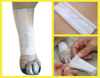 PawFlex Protective Sleeve Tubular Cover - Bandages - for Dogs Cats and Other Pets First Aid Wound Care Comfortable Non-Adhesive Breathable & Water Resistant 12 Strips (yields 24-36 Covers)-(X-Large) - Image 9