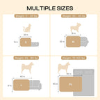 LINENLUX fluffy cat blanket placed inside a travel pet carrier for comfort.