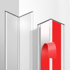 Magicheap wall corner protector clear PVC front view