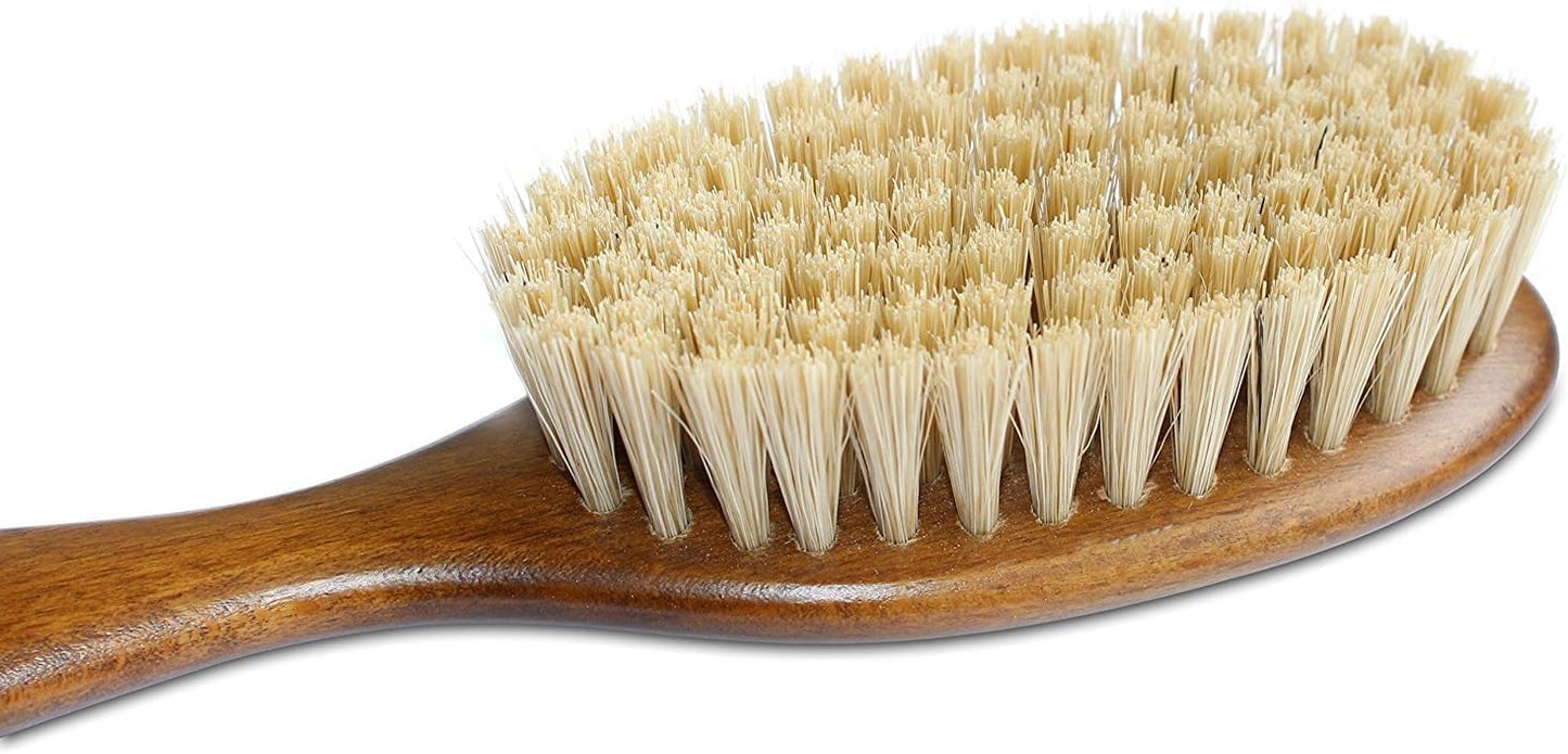 Mars Coat King cat deshedding tool displaying the two inch wide head and smooth beechwood construction.