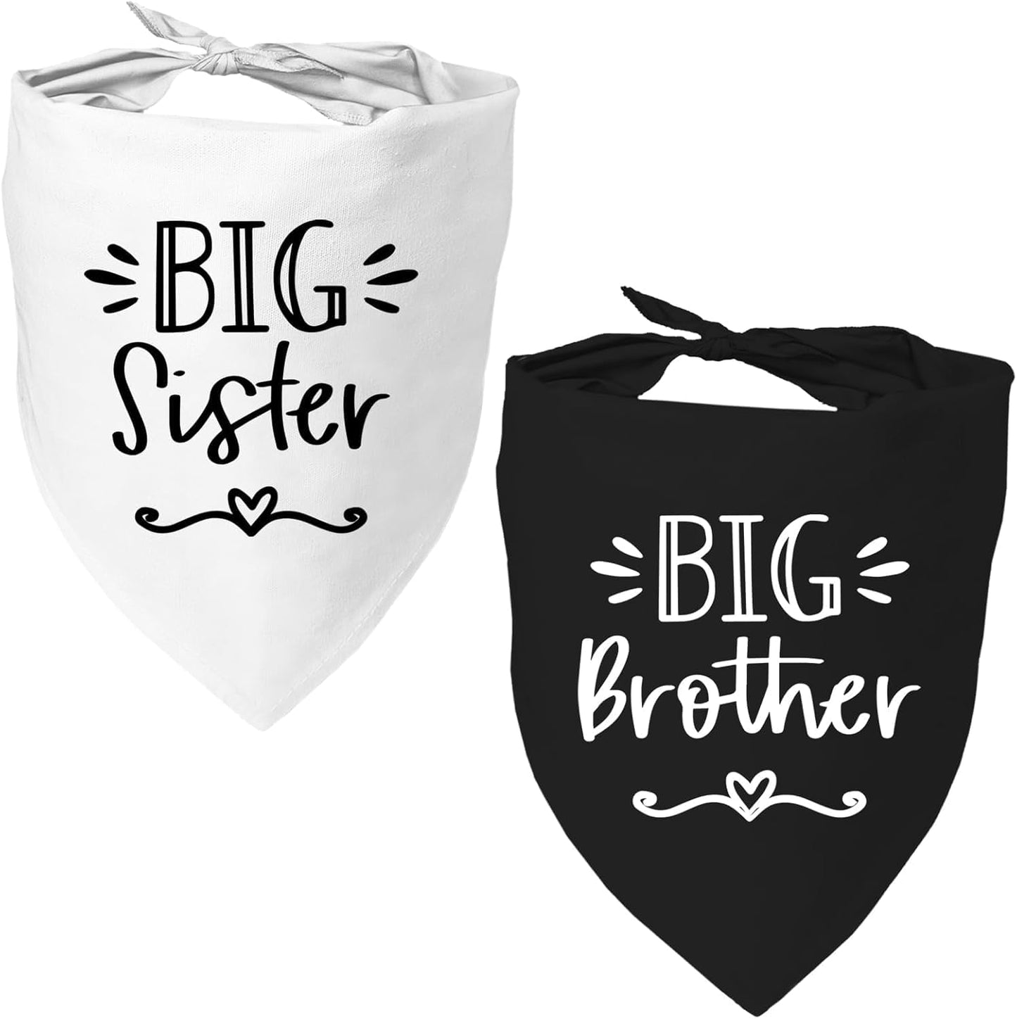 2 Pack Dog Bandanas for Pregnancy Announcement, Cute Adjustable Pet Bandana Scarf for Small Medium Large Dogs, Gender Reveal Puppy Accessories, Soft Breathable Fabric for Puppy Cats - Image 12