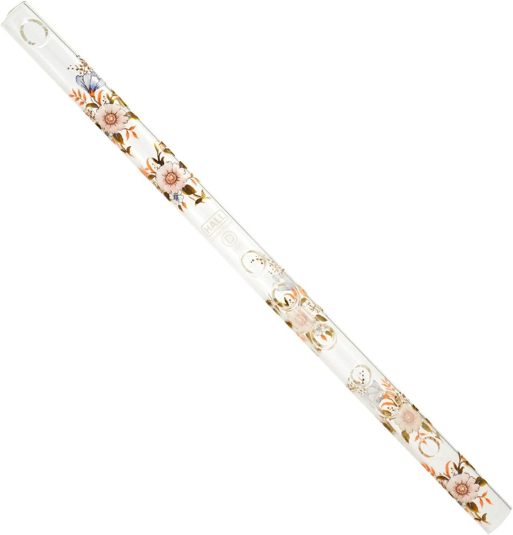Complete instructional fingering chart included with the premium key of G crystal flute