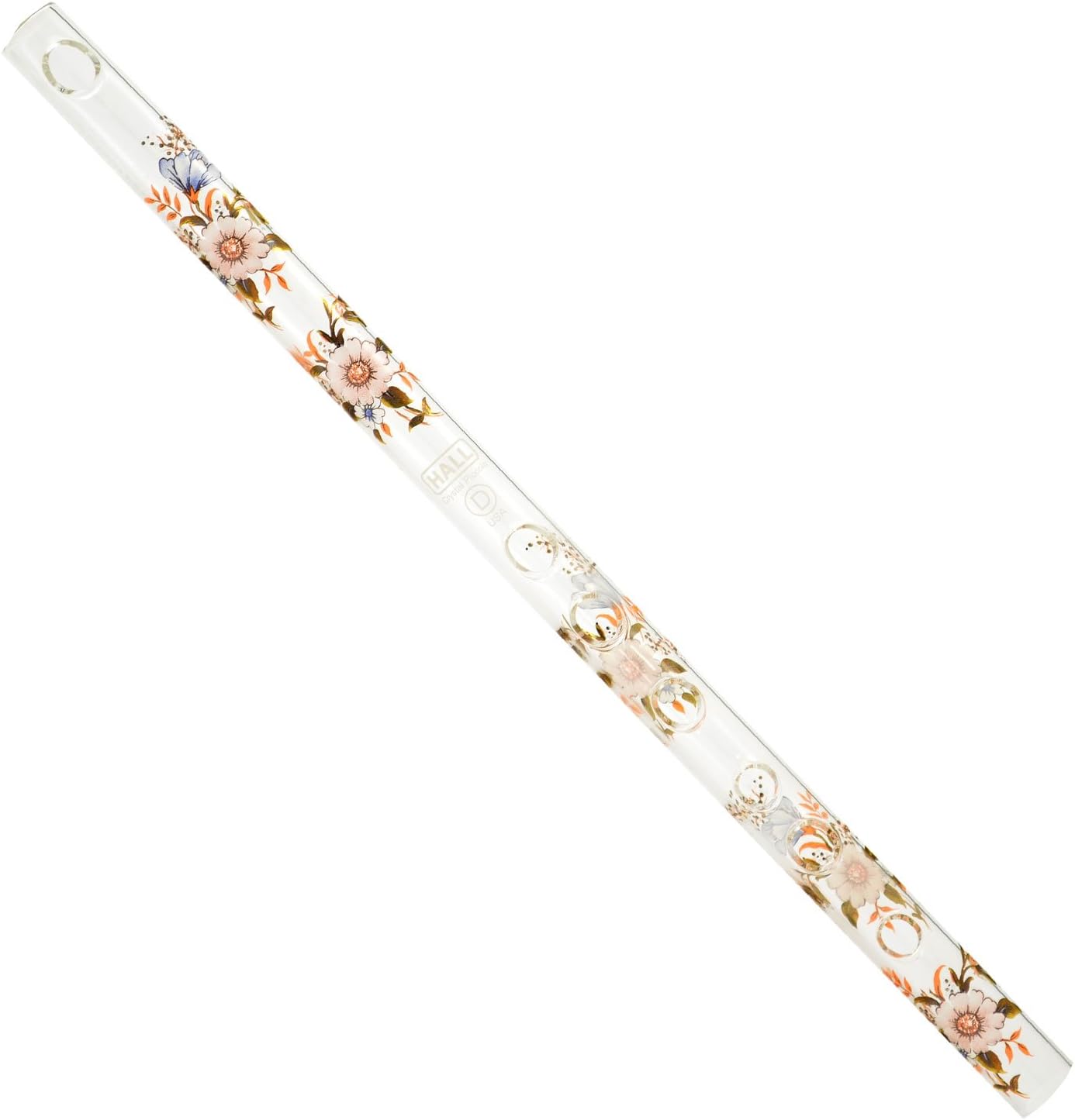 Complete instructional fingering chart included with the premium key of G crystal flute