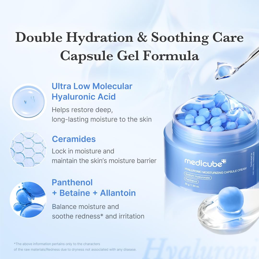 Medicube facial moisturizer close-up texture view