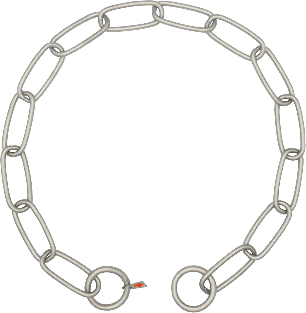 Herm Sprenger long link training collar showing HS Germany hallmark
