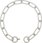 Herm Sprenger long link training collar showing HS Germany hallmark