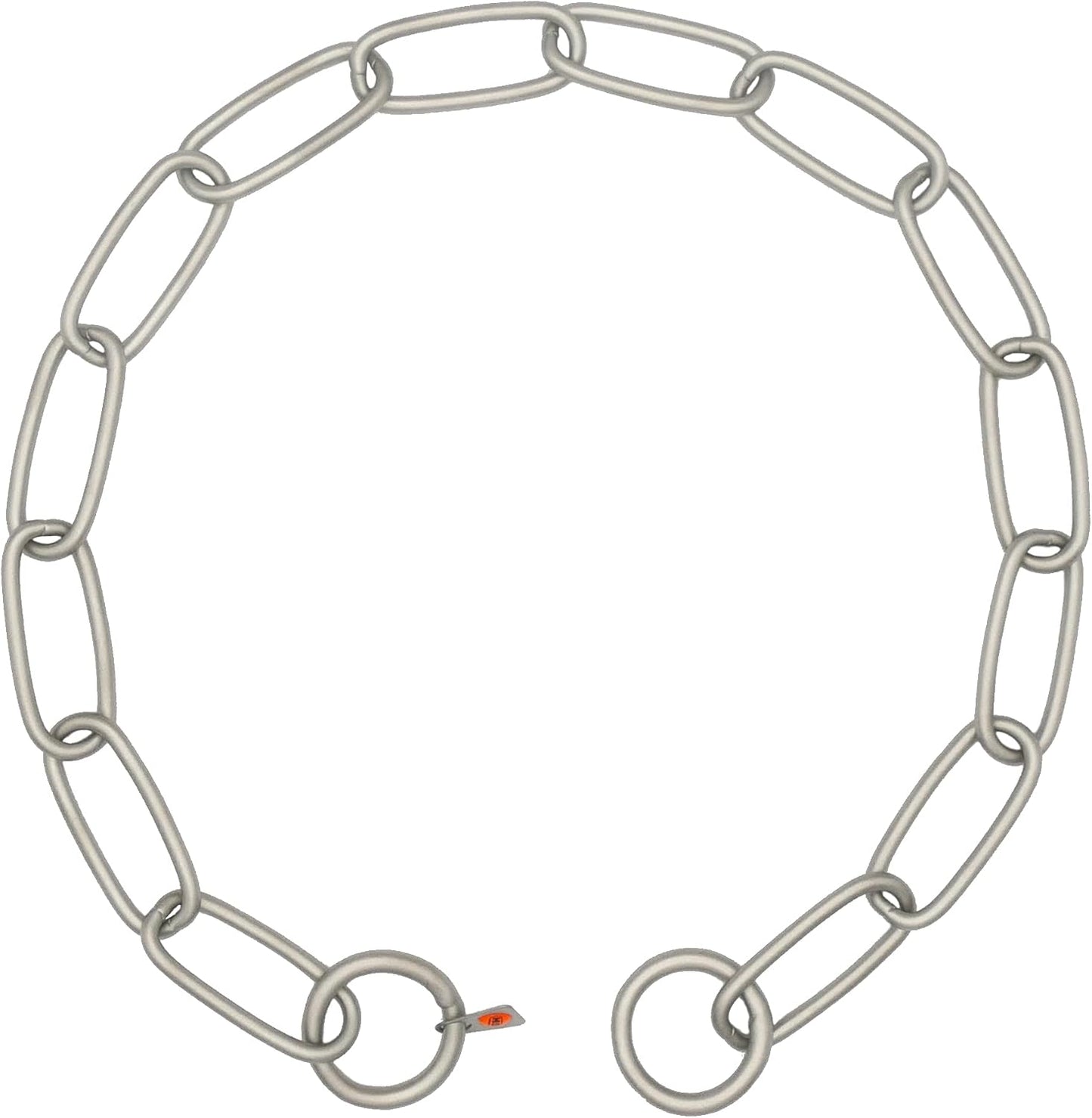 Herm Sprenger long link training collar showing HS Germany hallmark