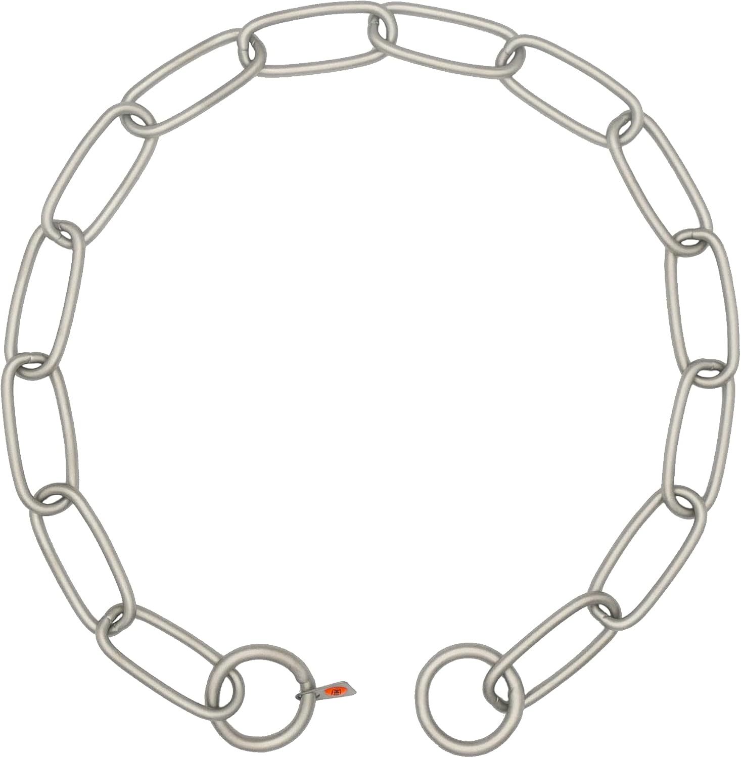 Herm Sprenger long link training collar showing HS Germany hallmark