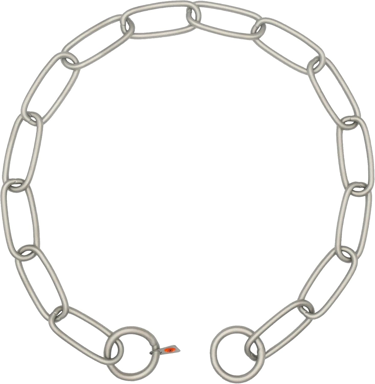 Herm Sprenger long link training collar showing HS Germany hallmark