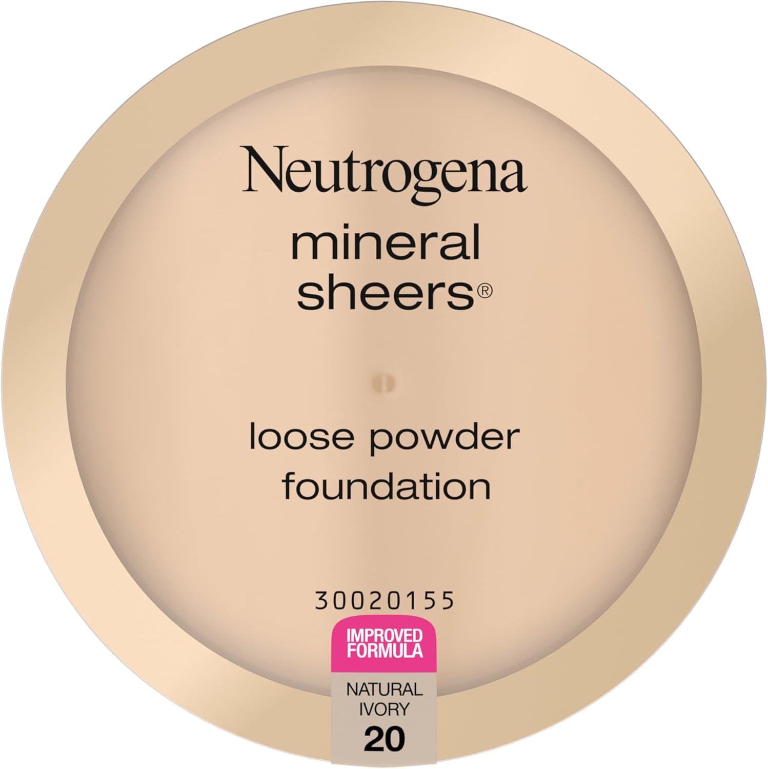 Neutrogena Mineral Sheers Loose Powder Foundation front view lifestyle packaging