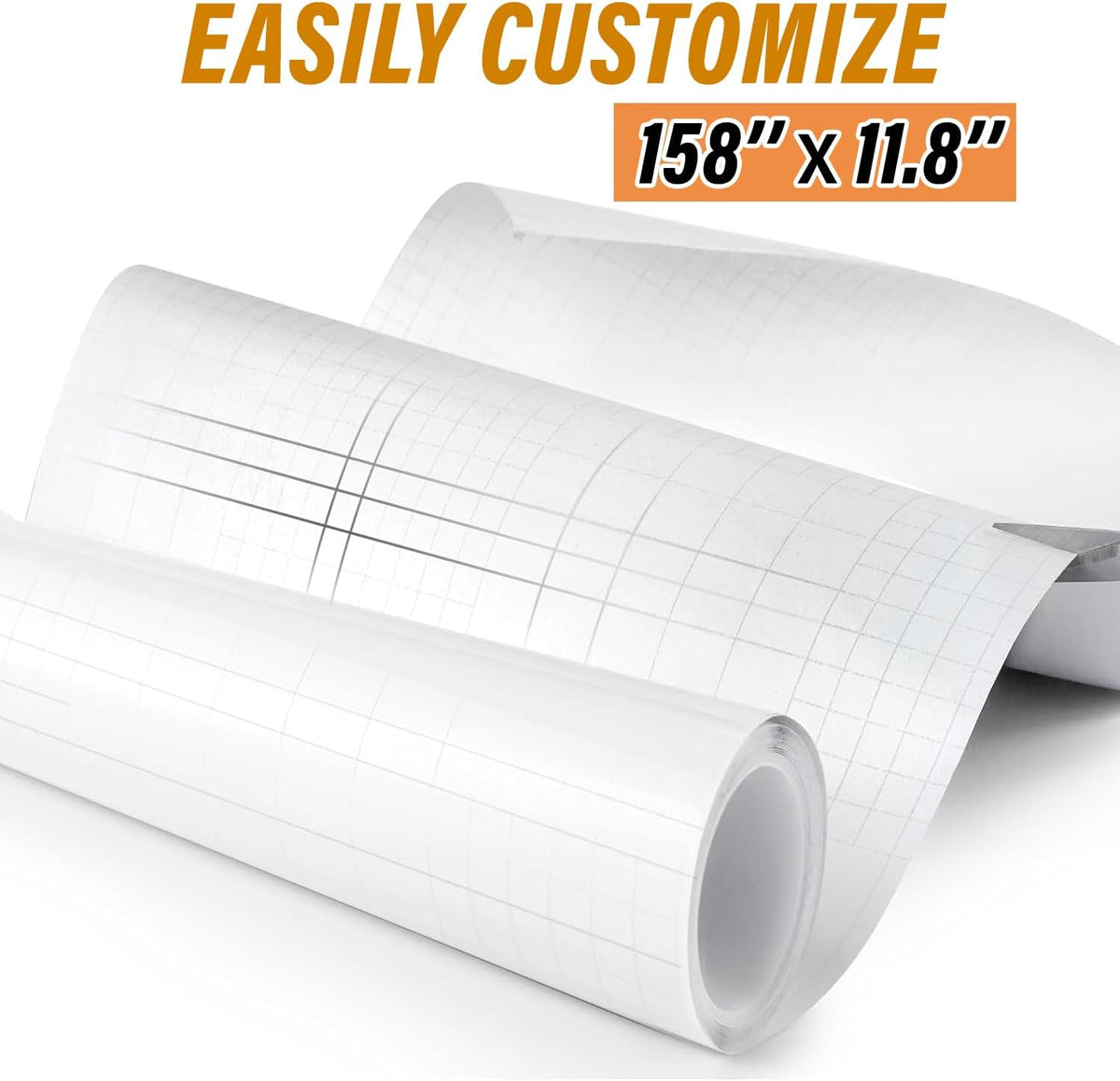 yongjoy Cat Scratch Furniture Protector, 158" x 11.8" Clear Tape | 0.12mm thick vinyl, flexible design, customizable size, residue-free removal, suitable for fabric furniture - Image 9