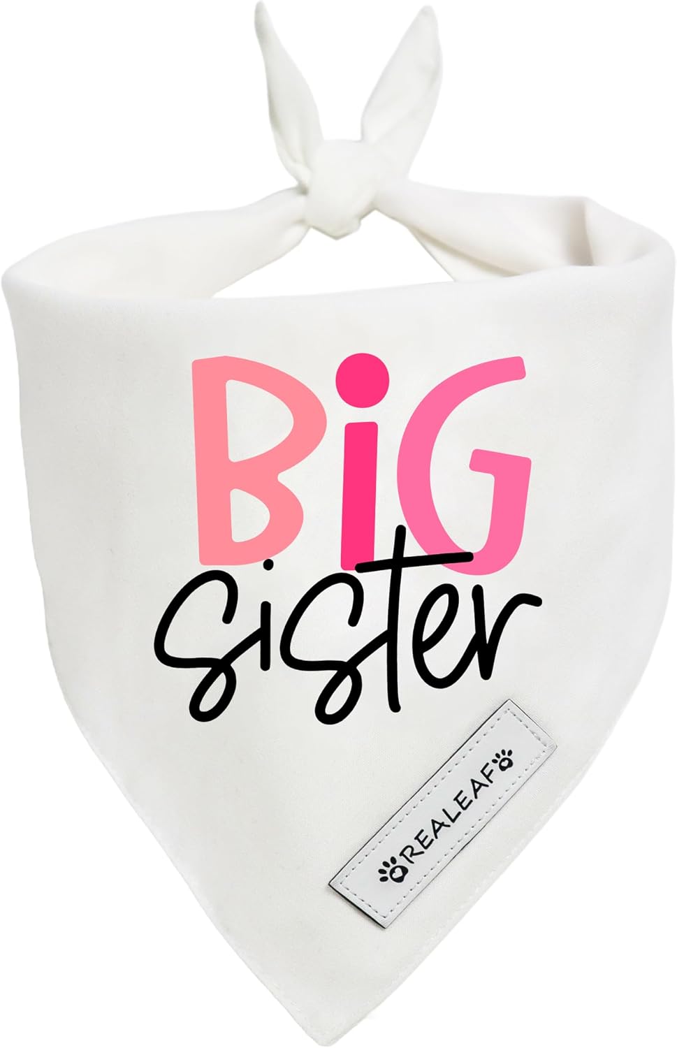 Realeaf Big Brother Dog Bandanas Pet Scarf for Small and Medium Male Dogs New Baby Announcement Pet Accessories Pregnancy Reveal Ideas (Big Brother, Small) - Image 11