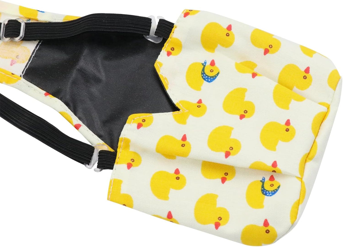 BestParts washable poultry diaper showing pocket pouch for pads