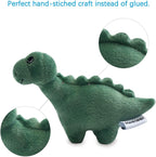 The complete twelve piece variety pack of colorful animal shaped toys with internal squeakers.