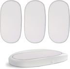 Runhike Reusable Changing Pad Liner front view in white