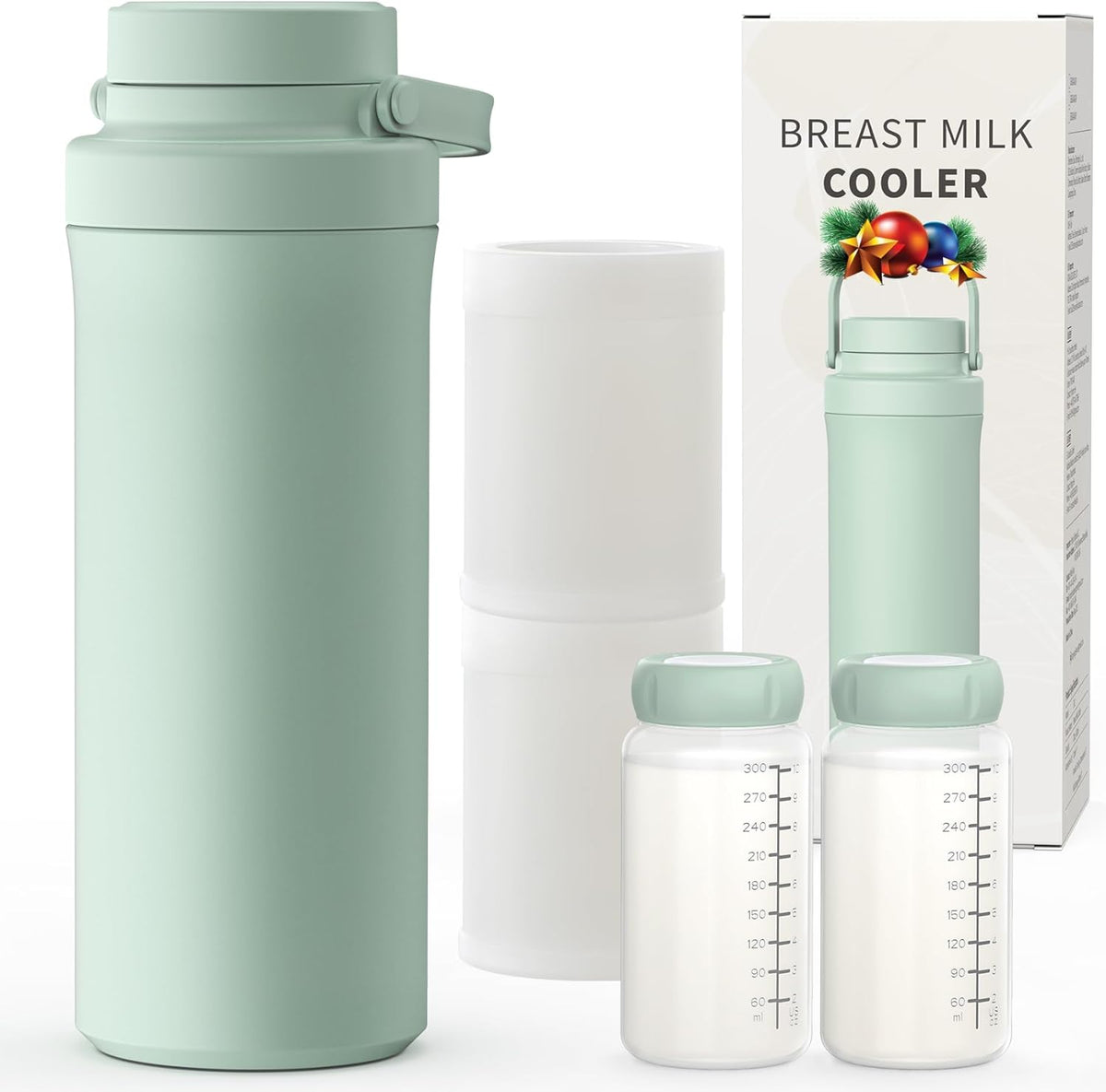 Xaproo 22 Fluid Ounce Breast Milk Cooler Bottle front view