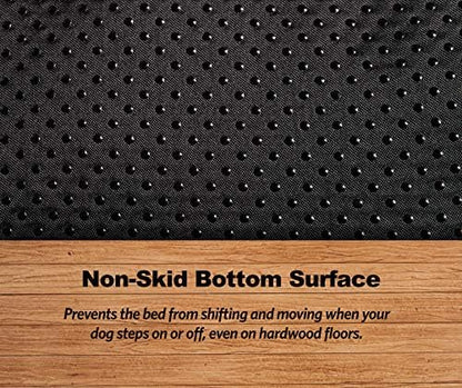 MidWest Homes for Pets Small QuietTime Deluxe Gray Ombr Swirl Plush Pet Bed, Machine Washable, Non-Skid Bottom, Soft Crate Mat for 24-inch Crates - Image 6