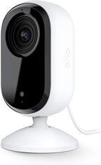 Arlo Essential Security Camera HD 2nd Gen front view white