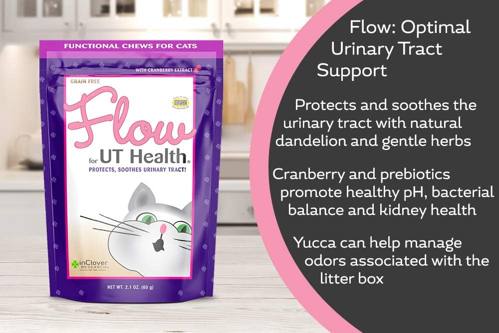 In Clover Flow USA imported cat health product pouch