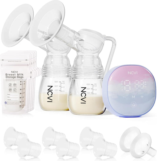 NCVI Double Electric Breast Pump 8122 front view