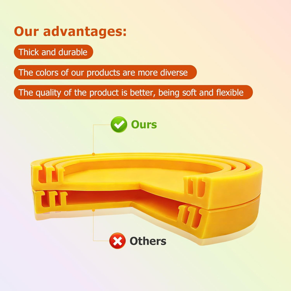Yuezhouyb pet food cover showing 3-in-1 sizing rings