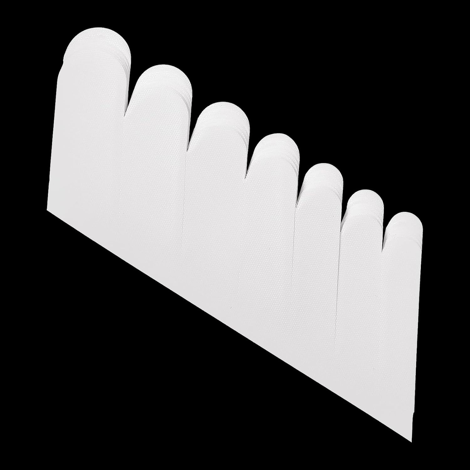 Dopenspi 126 pieces pre cut nail patches front view