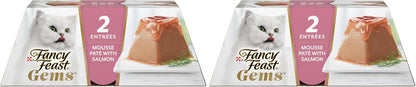 Fancy Feast Gems Pate Cat Food Mousse With Salmon and a Halo of Savory Gravy Cat Food - (Pack of 8) 4 oz. Boxes - Image 11