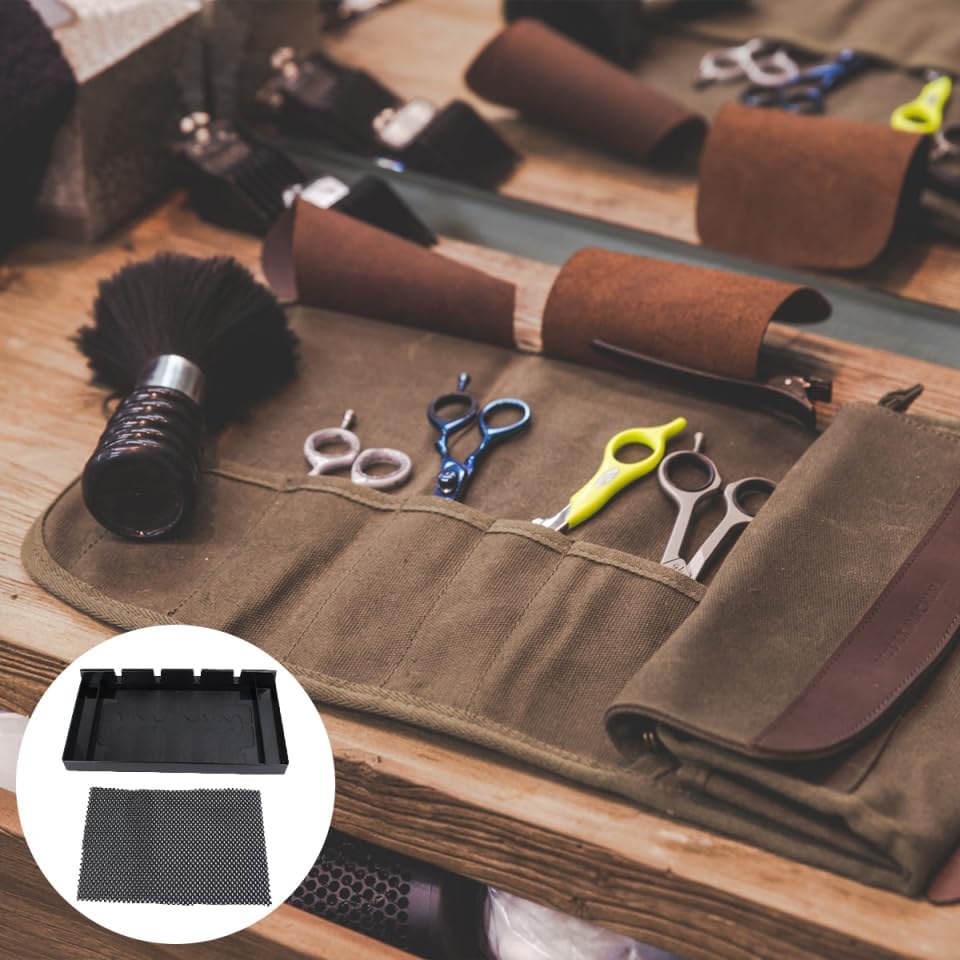 Mipcase trimmer holder displaying integrated wire management slots for barber cords