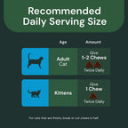 Authentic VetriScience lysine immunity health chews directions for felines