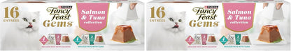 Fancy Feast Gems Pate Cat Food Mousse Salmon or Tuna and a Halo of Savory Gravy Wet Cat Food Variety Pack - (1) 8 ct. Boxes - 8 ct. Box - Image 11